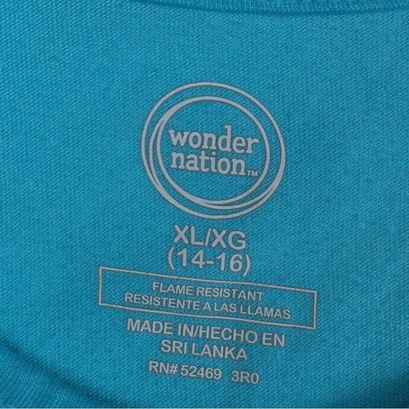 Wonder Nation Girls XL (14-16) Set of Two Graphic Nightgowns - Picture 4 of 5